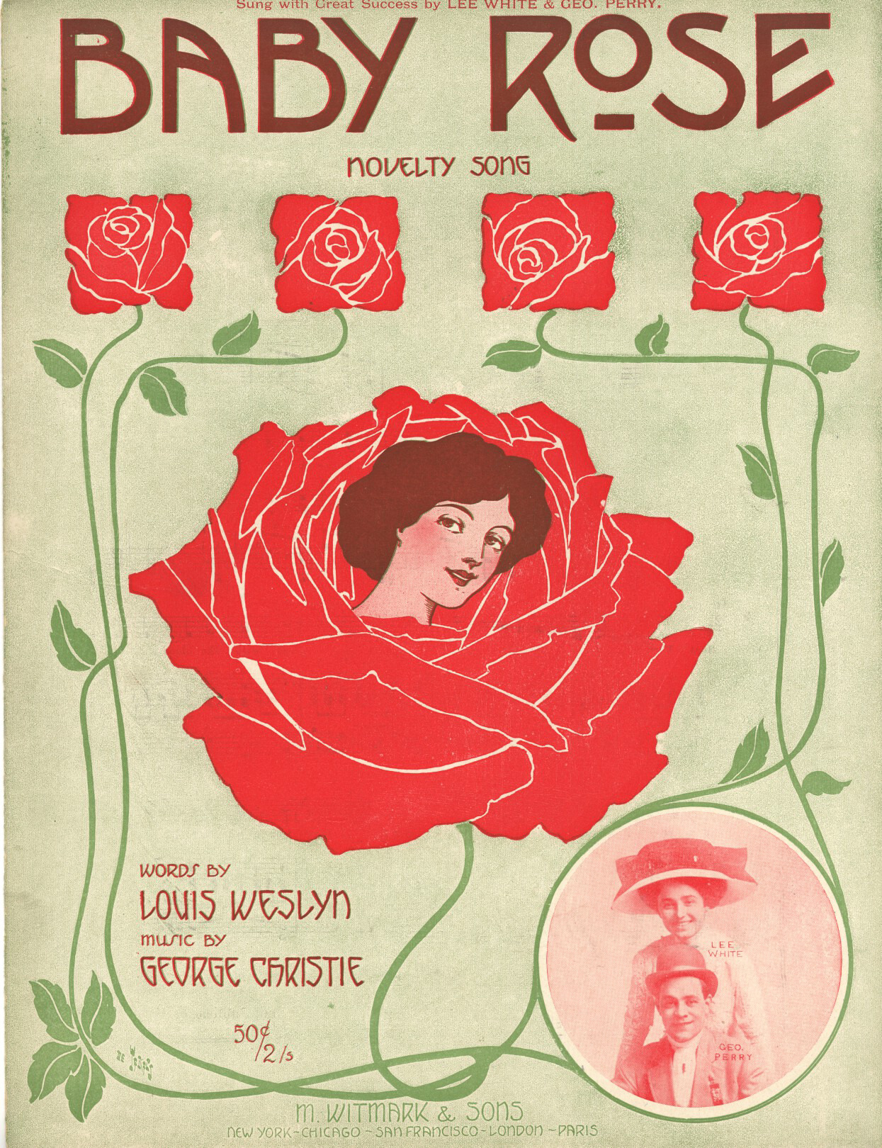 Baby Rose Sheet Music Baby Rose Sheet Music