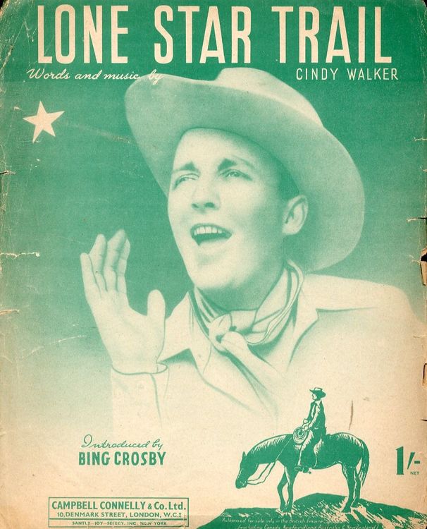 Lone Star Trail Sheet Music Crosby Lone Star Trail