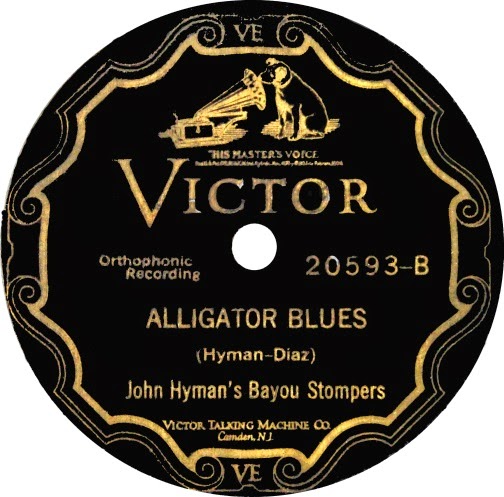 Alligator Blues John Hyman Label Alligator Blues -John Hyman