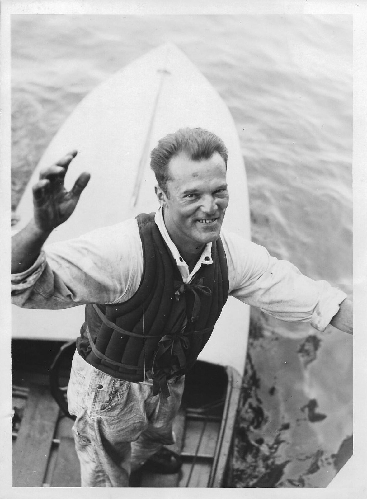 Earl Gresh with Boat Earl Gresh
