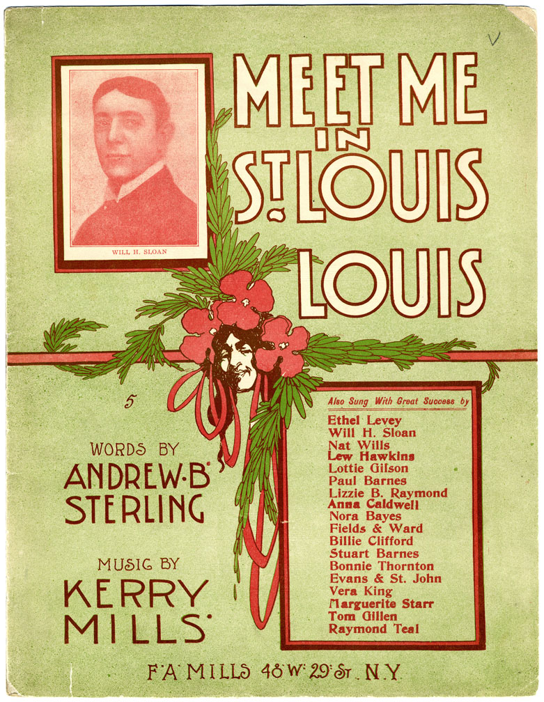 Meet Me In St. Louis Sheet Music Cover