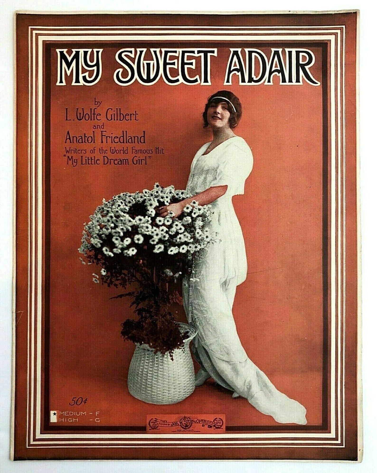 My Sweet Adair Sheet Music Cover