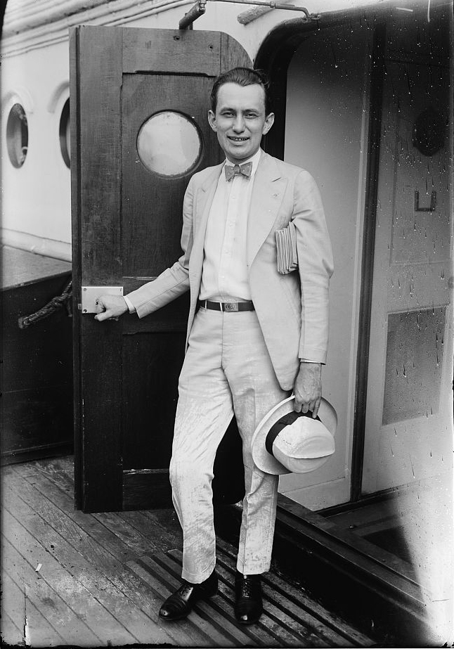 Paul Specht on Ship Paul Specht