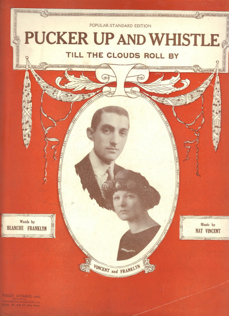 Pucker Up and Whistle Sheet Music Cover