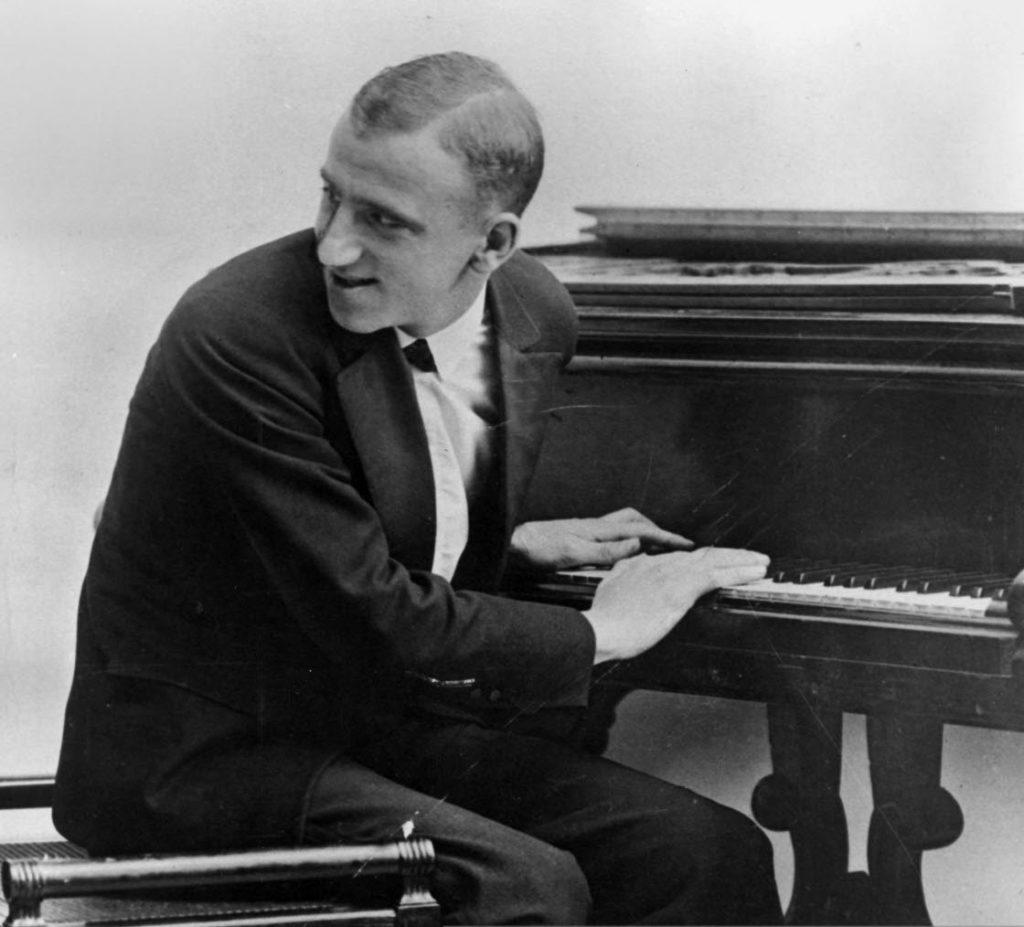 Jimmy Durante at Piano c 1925