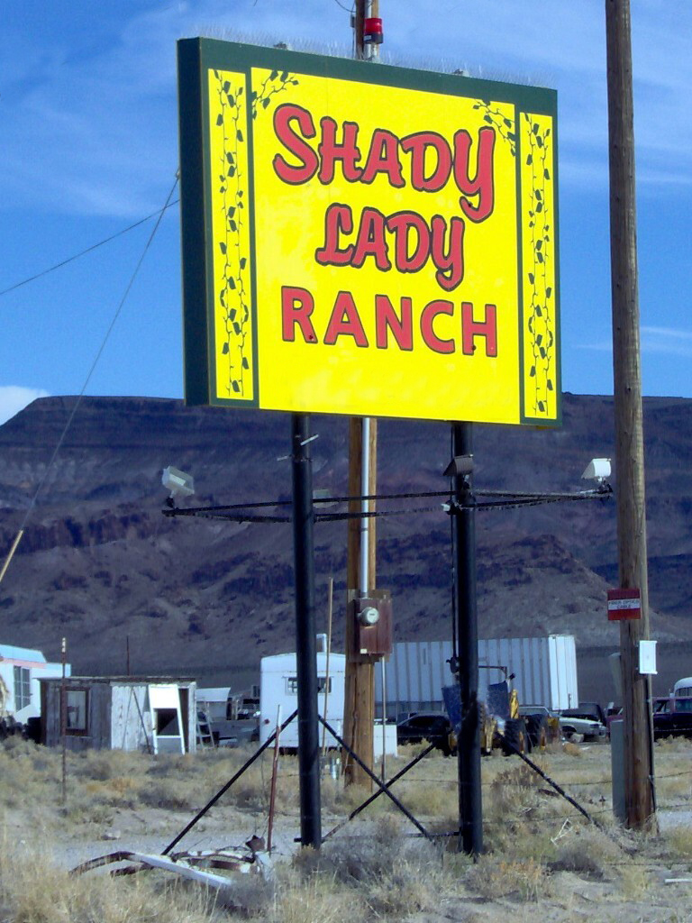 The Shady Lady Bed and Breakfast in Beatty . Nevada